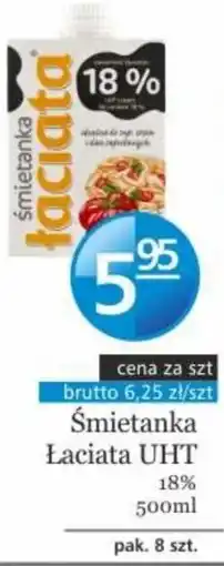 Specjał Śmietanka Łaciata UHT 18% Mlekpol oferta