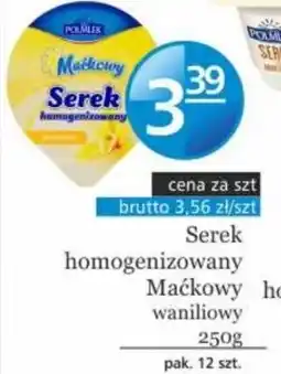Specjał Serek homogenizowany Maćkowy Polmlek oferta