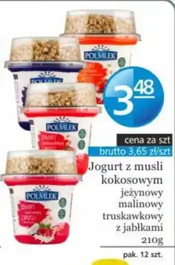 Specjał Jogurt z musli kokosowym Polmlek oferta