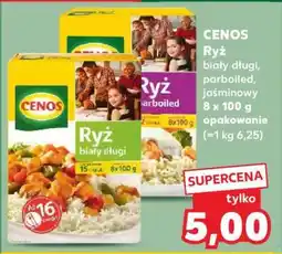 Kaufland CENOS Ryż biały długi, parboiled, jaśminowy 8 x 100 g opakowanie oferta