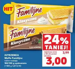 Kaufland JUTRZENKA Wafle Familijne oferta