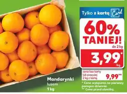 Kaufland Mandarynki luzem 1 kg oferta