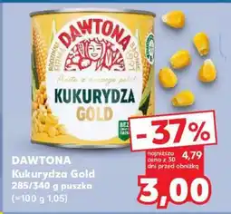 Kaufland DAWTONA Kukurydza Gold 285/340 g puszka oferta