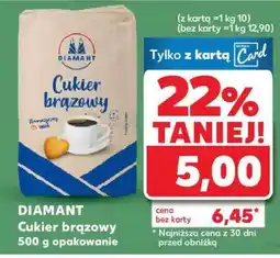 Kaufland DIAMANT Cukier brązowy 500 g opakowanie oferta