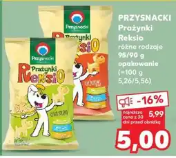 Kaufland PRZYSNACKI Prażynki Reksio oferta