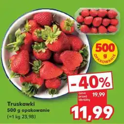 Kaufland Truskawki 500 g opakowanie oferta