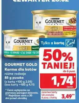 Kaufland GOURMET GOLD Karma dla kotów oferta