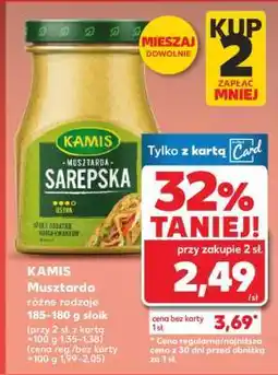 Kaufland KAMIS Musztarda oferta