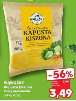 Kaufland WĄWOŹNY Kapusta kiszona 800 g opakowanie oferta