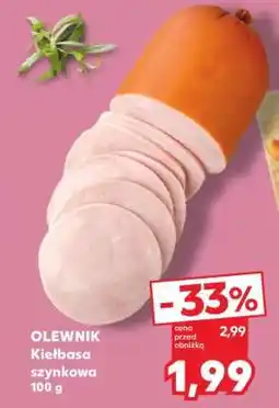 Kaufland OLEWNIK Kiełbasa szynkowa 100 g oferta