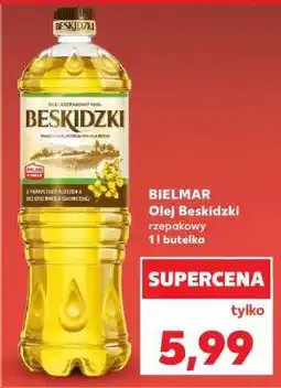 Kaufland BIELMAR Olej Beskidzki rzepakowy 1l butelka oferta