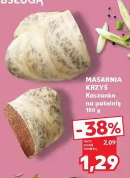 Kaufland MASARNIA KRZYŚ Kaszanka na patelnię 100 g oferta