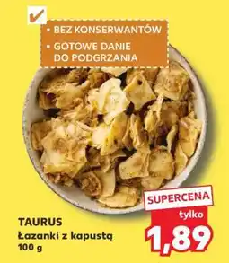 Kaufland TAURUS Łazanki z kapustą 100 g oferta