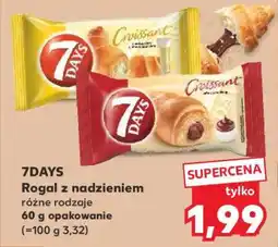 Kaufland 7DAYS Rogal z nadzieniem oferta