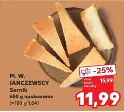 Kaufland M. W. JANCZEWSCY Sernik oferta