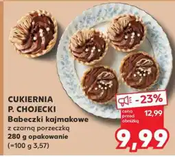 Kaufland Babeczki kajmakowe z czarną porzeczką oferta