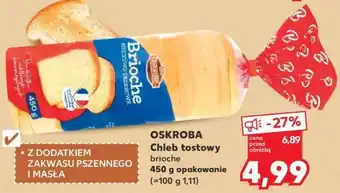 Kaufland OSKROBA Chleb tostowy brioche oferta