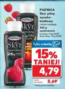 Kaufland PIĄTNICA Skyr pitny wysokobiałkowy oferta