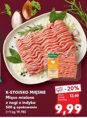 Kaufland Mięso mielone z nogi z indyka oferta