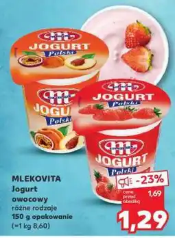 Kaufland MLEKOVITA Jogurt owocowy oferta