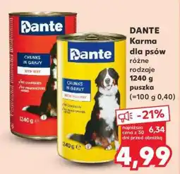 Kaufland DANTE Karma dla psów oferta