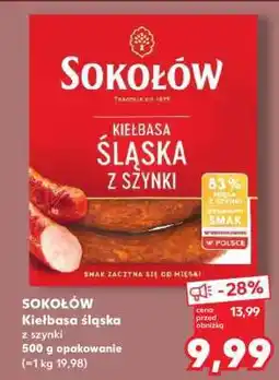 Kaufland SOKOŁÓW Kiełbasa śląska z szynki oferta