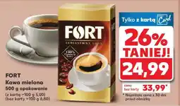 Kaufland FORT Kawa mielona 500 g opakowanie oferta