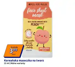 Action Koreańska maseczka na twarz oferta