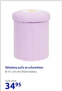 Action Składana pufa ze schowkiem oferta