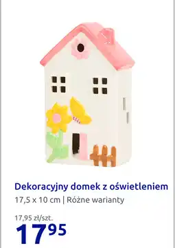 Action Dekoracyjny domek z oświetleniem oferta