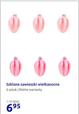 Action Szklane zawieszki wielkanocne oferta
