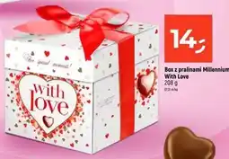 Dealz Czekoladki w pudełku z kokardką Millennium With Love oferta