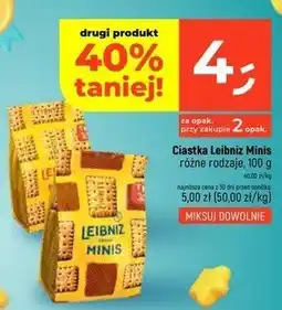 Dealz Herbatniki original Leibniz Minis oferta