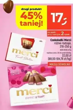 Dealz Bombonierka yoghurt & fruit Storck Merci oferta