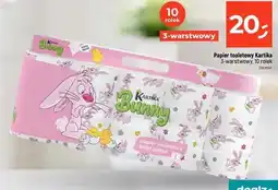 Dealz Papier toaletowy bunny Kartika oferta
