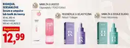 Lidl BIOAQUA, SERSANLOVE Serum w ampułce lub tonik do twarzy oferta