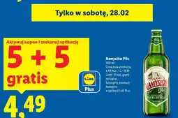 Lidl Piwo Namysłów Pils oferta