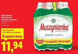 Lidl Muszynianka Woda mineralna magnezowo-wapniowa oferta