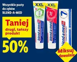 Lidl Wszystkie pasty do zębów BLEND-A-MED oferta