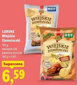 Lidl LORENZ Wiejskie Ziemniaczki pikantny kurczak oferta