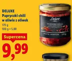 Lidl DELUXE Papryczki chili w oliwie z oliwek oferta