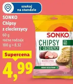 Lidl SONKO Chipsy z ciecierzycy (różne rodzaje) oferta