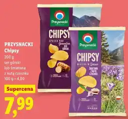 Lidl PRZYSNACKI Chipsy ser górski oferta