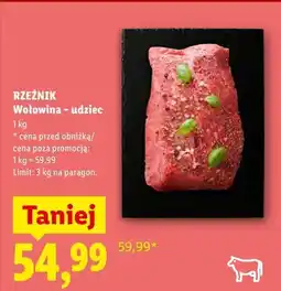 Lidl RZEŹNIK Wołowina - udziec oferta