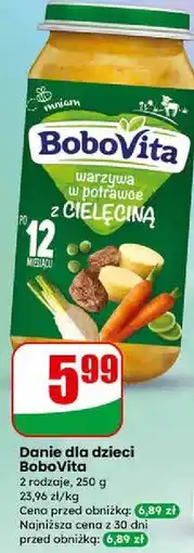 Dino Warzywa w potrawce z cielęciną Bobovita oferta