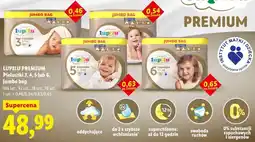 Lidl LUPILU PREMIUM Pieluszki 3, 4, 5 lub 6, jumbo bag oferta