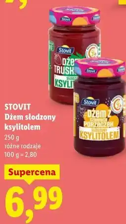 Lidl Dżem słodzony ksylitolem Stovit (różne rodzaje) oferta