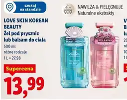 Lidl LOVE SKIN KOREAN BEAUTY Żel pod prysznic lub balsam do ciała oferta