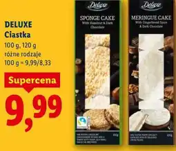 Lidl DELUXE Ciastka (różne rodzaje) oferta