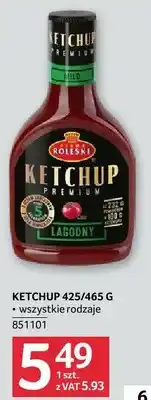 Selgros Ketchup łagodny oferta
